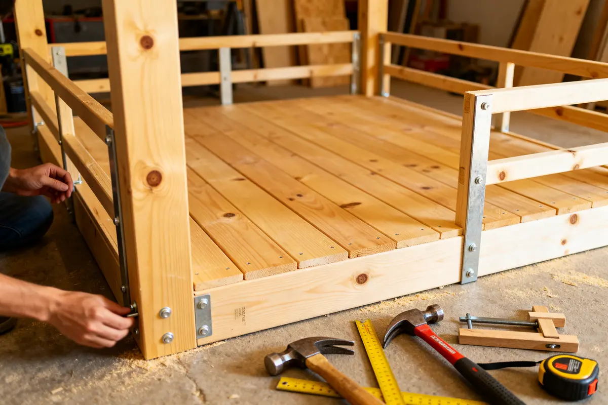 Fabriquer un lit mezzanine solide : conseils, plans et astuces