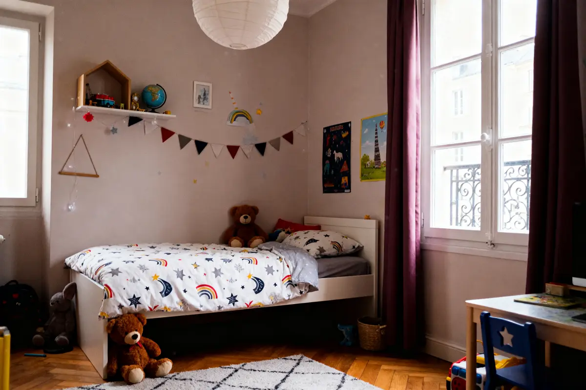 Taille d’une chambre enfant : Quelle surface minimum pour bien aménager ?
