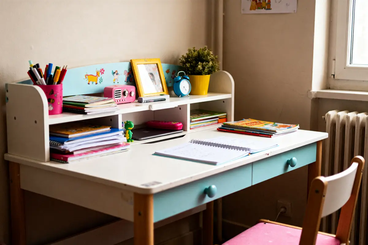 Tailles d’un bureau enfant : Quelle hauteur et dimensions choisir ?