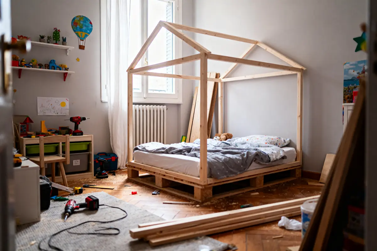 Fabriquer un lit cabane : 5 tutos design pour enfants !