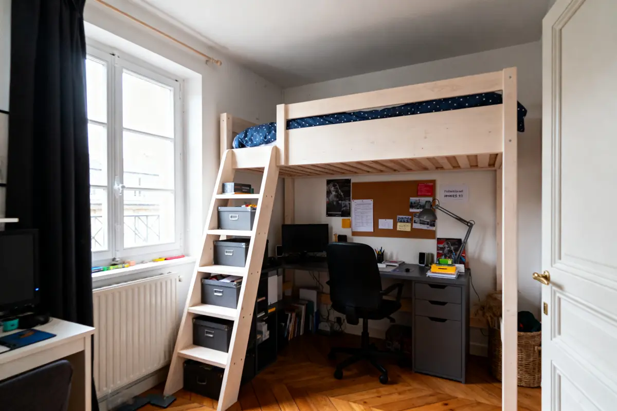 Lit mezzanine sur mesure : Créez votre espace idéal !
